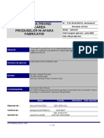 Procedura Privind Codificarea Produselor in Afara Fabricatiei