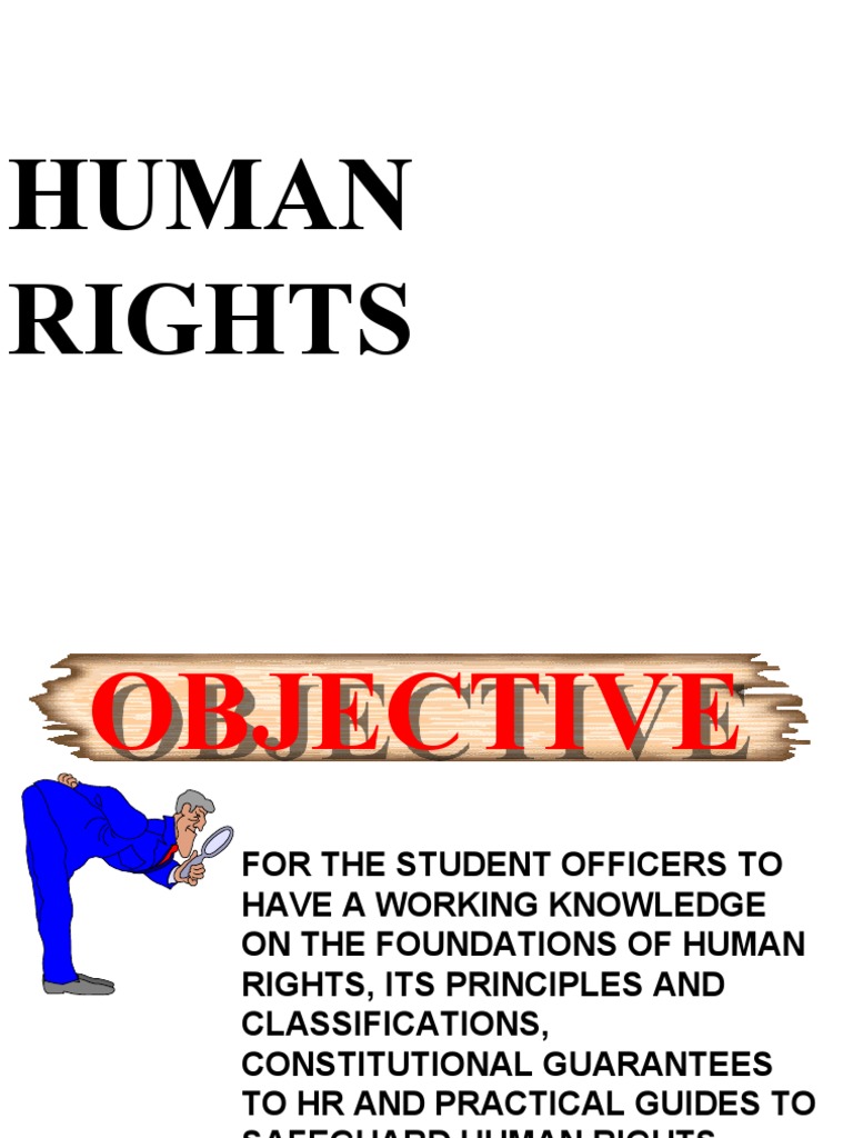 Human Rights Foundations and Guidelines | PDF | Detention (Imprisonment ...
