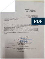 Carta de Liberación