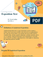 Analytical Exposition Text, M. Noval Aditia (XI TITL 1)