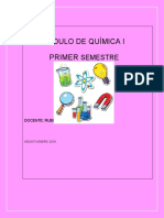 Present. Del Modulo de Quimica 1 2019