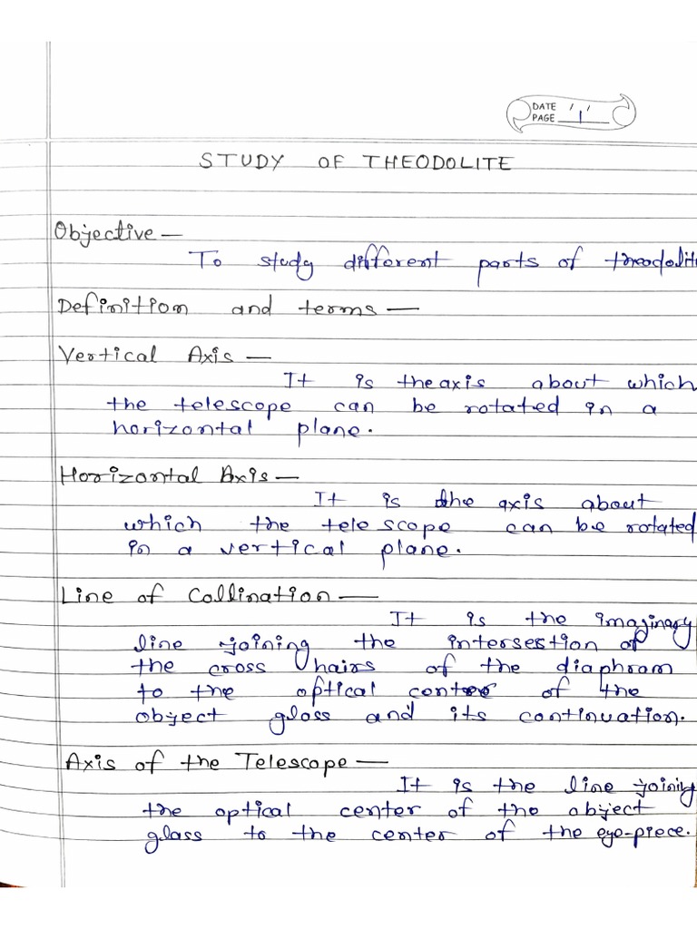 Survey Practical Pdf