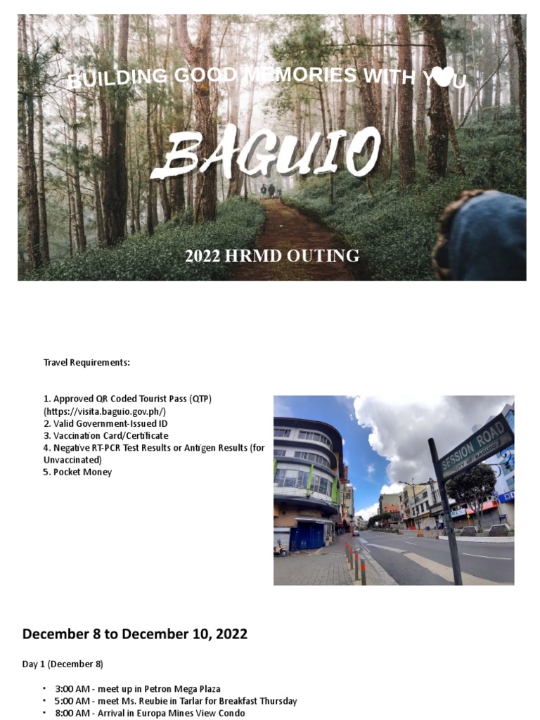 Baguio City | PDF | Meal