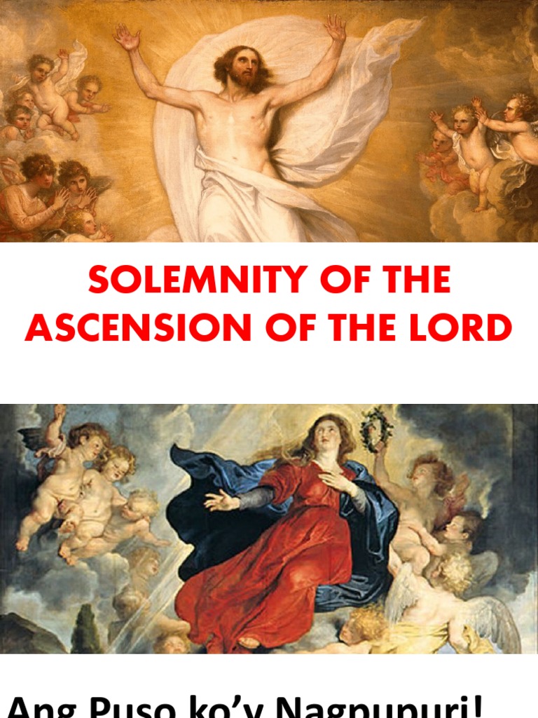 SP6 Solemnity of The Ascension PDF God The Father Glory (Religion)