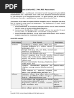 ISO 27001 Risk Register Template | PDF | Risk | Vulnerability (Computing)