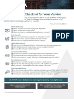 Cybersecurity Checklist For Your Vendor: Physical Security