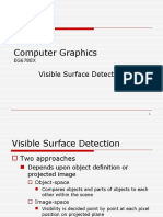 Visible Surface Detection Methods