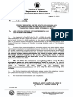 rm_no._437_s._2022 Weekly Reporting on the Status of Schools and the prepartions for SY 2022-2023 during the transition period until October 31, 2022