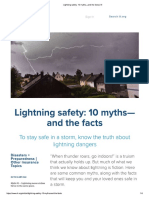 Lightning Myths