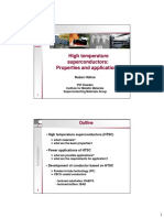 Properties and Applications of High Temperature Superconductors