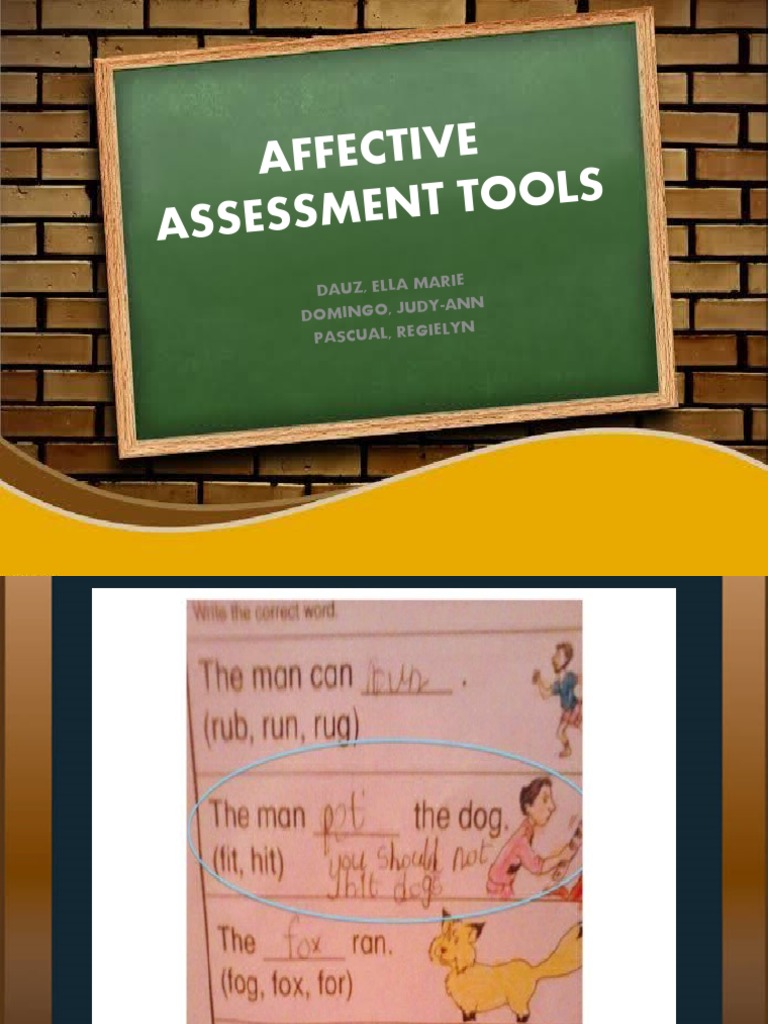 Affective | PDF | Self Report Study | Educational Assessment