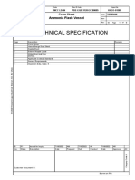 PDE-EQS-3120-EC-00005 - 00 Technical Specification of Ammonia Flash Vessel