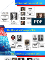 The Historical Evolution of Life Concepts
