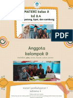 Membuat Model Sekolah Menggunakan Teknik Potong, Lipat, dan Sambung