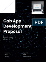 Cab App Development Proposal