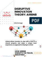 Disruptive Innovation Theory Airbnb Case Study