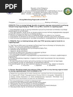 ESP 10 Q1 Modyul 1 | PDF