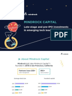 Late-Stage Deals Mindrock