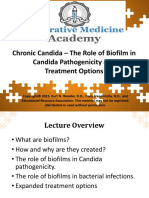Chronic Candida - The Role of Biofilm in Candida Pathogenicity and Treatment Options