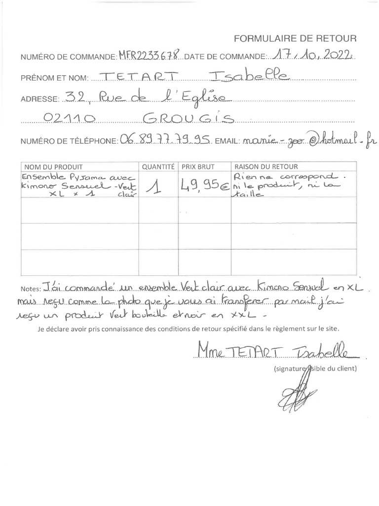comment faire une demande de retour volontaire