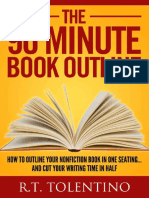 The 90 Minute Book Outline How To Outline Your Nonfiction Book in One Seating... and Cut Your Writing Time in Half