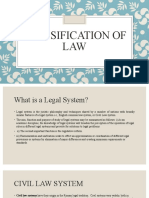 Legal Systems Dr. Samraggi NOTES