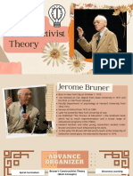 Bruners's Constructivist Theory - PRESENTED BY REAS LEONILANE