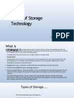 Basics of Storage Technology