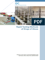 Rapid Testing Methods of Drugs of Abuse E