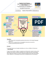 Use of ICT in Enhancing Speaking Skills