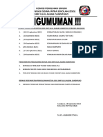 Komisi Pemilihan Umum Organisasi Siswa Intra Sekolah (Osis) SMP Ulul Albab Candipuro