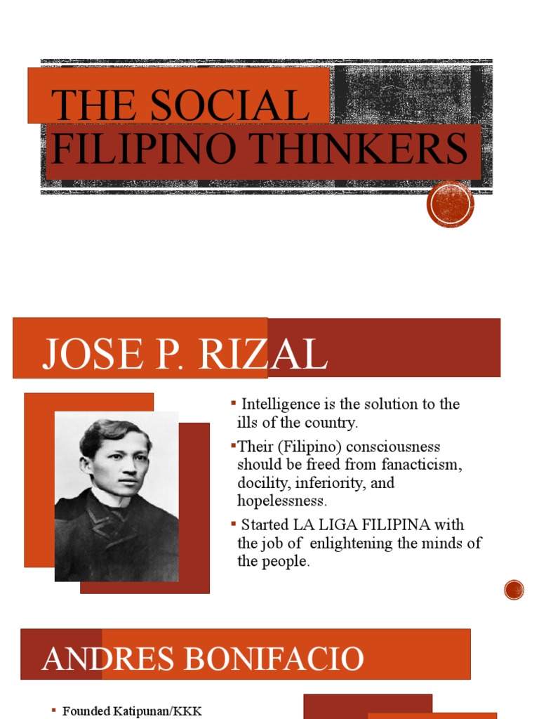 The Social Filipino Thinkers PDF