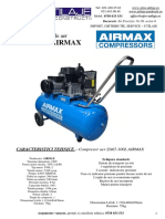 Compresor de Aer ZA65-100L AIRMAX 100litri AIRMAX