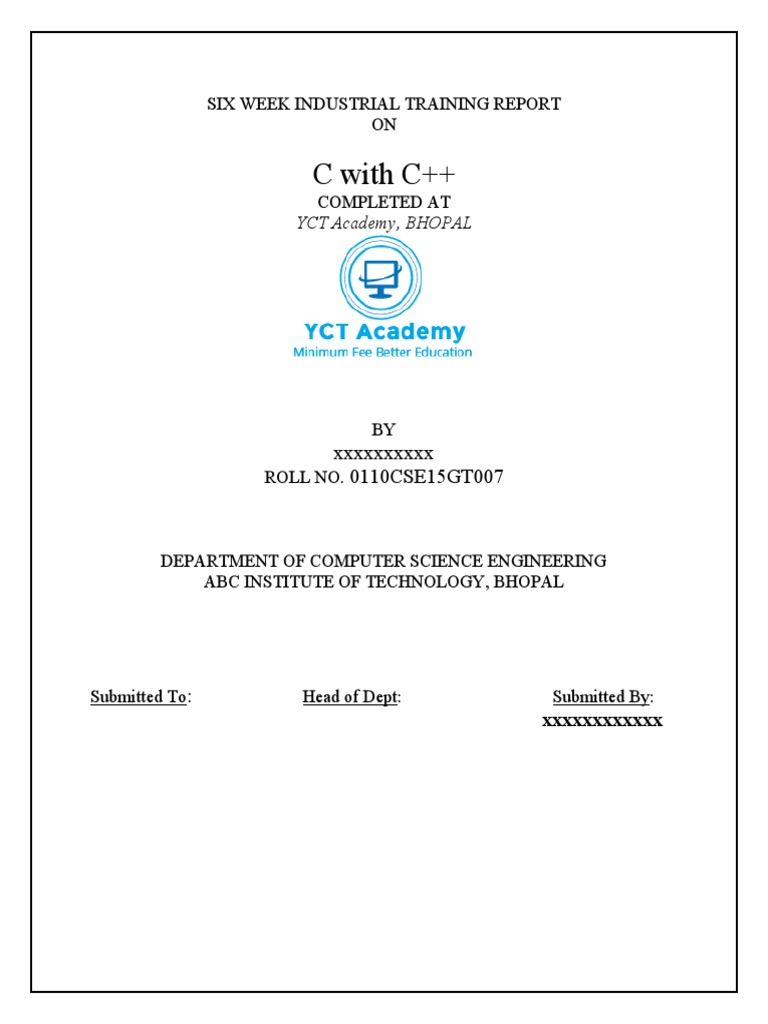 1664651116711C With C - Training Report - 40 Pages | PDF | Inheritance ...