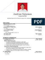 Andrian Sulaiman: Commercial Pilot