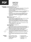Automotive Technician Resume Sample
