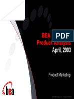 BEA vs. JBoss Product Analysis