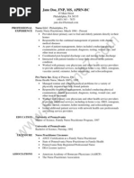 Resume Updated Abroad | Nursing | Hospital