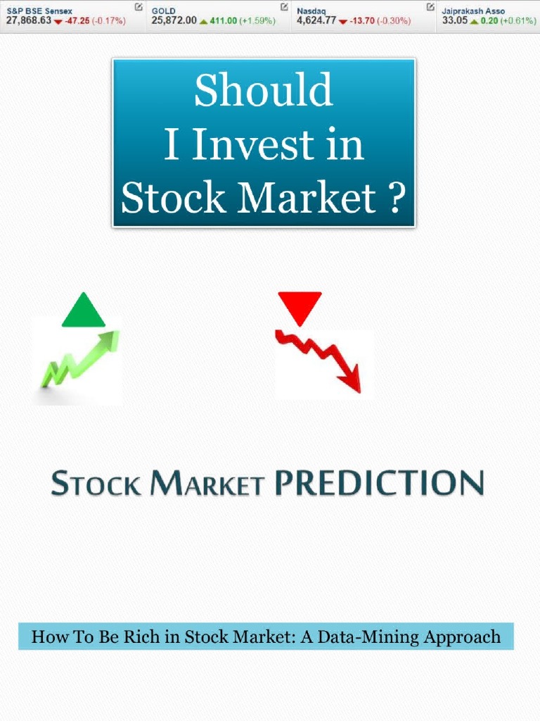 Stock Market Prediction PDF PDF