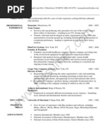 Sales Executive Resume Sample