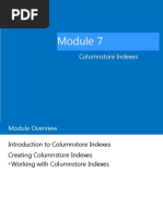 Columnstore Indexes