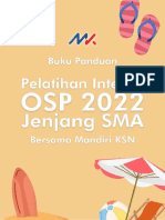 Buku Panduan Pelatihan Intensif Osnp 2022 Jenjang Sma Mandiri KSN