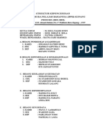 Struktur Kepengurusan Ippb 2022-2023-2