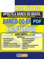 Apostila Banco do Brasil Escriturário Nível Médio