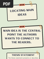 Copy of locating main ideas