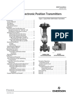 Instruction Manual Fisher 4200 Electronic Position Transmitters en 7824878