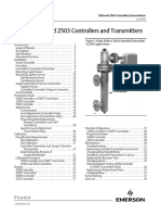 Instruction Manual Fisher 2500 2503 Controllers Transmitters en 134836