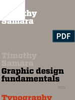 Typography Fundamentals by Timothy Samara