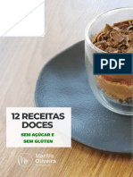 12 Receitas Doces Sem Açucare Nutricionista Marilia Oliveira