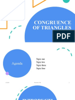 Congruence of Triangles